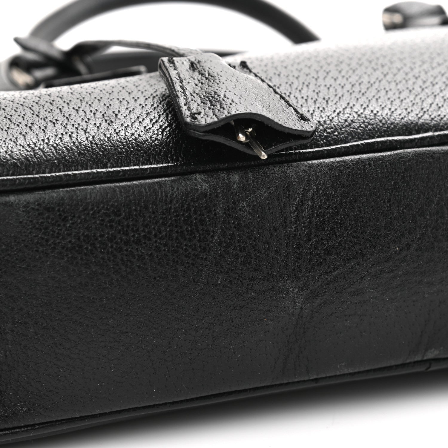 Prada Calfskin Bauletto Black 8 of 15