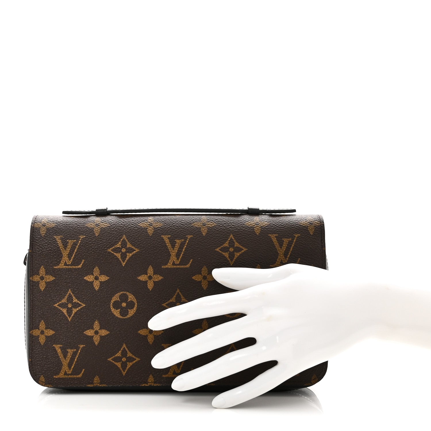 まさひろ　Louis Vuitton ブラック ケース Louis Vuitton Monogram Macassar Zippy XL Wallet 1869461 – FASHIONPHILE