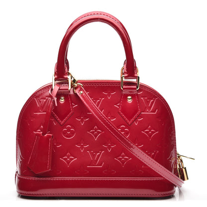 Louis Vuitton Vernis Alma BB Pomme D'Amour 1 of 7