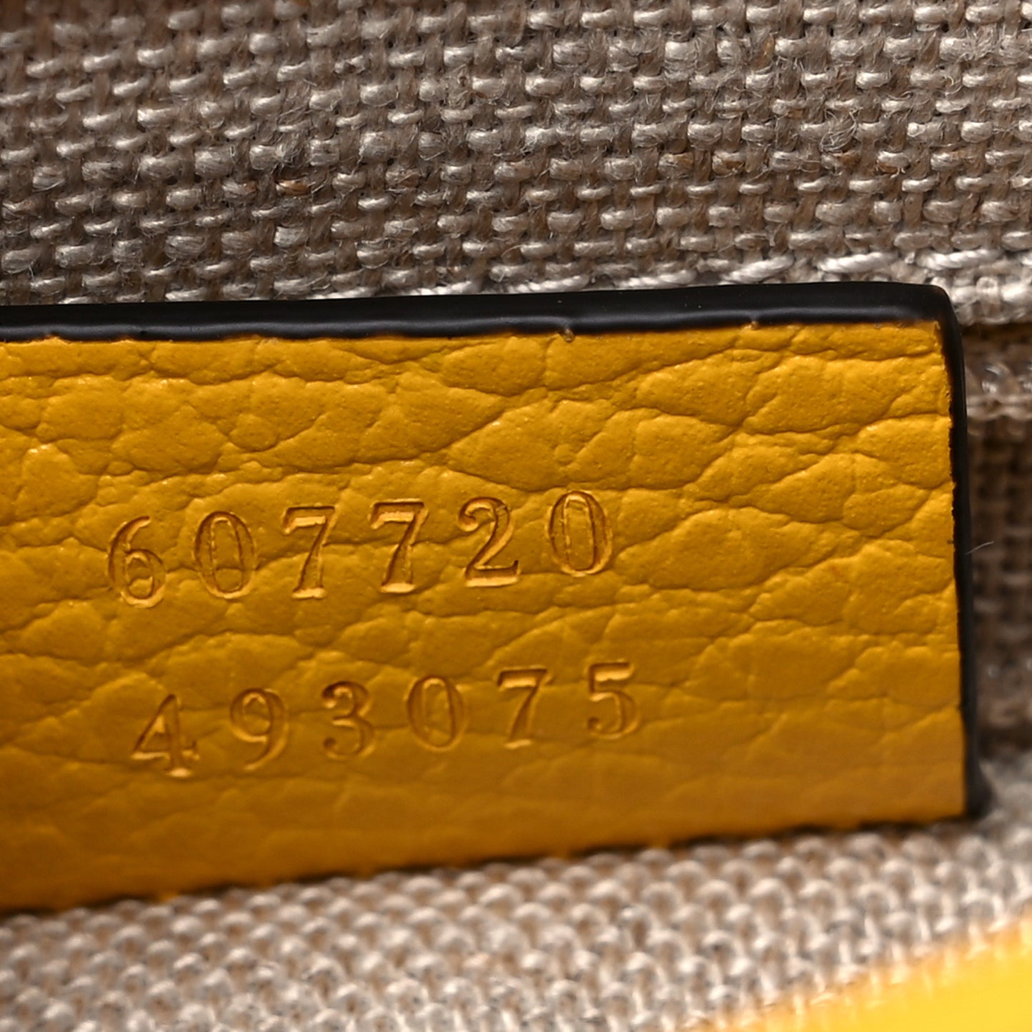 Dollar Calfskin Interlocking G Crossbody Bag New Buttercup