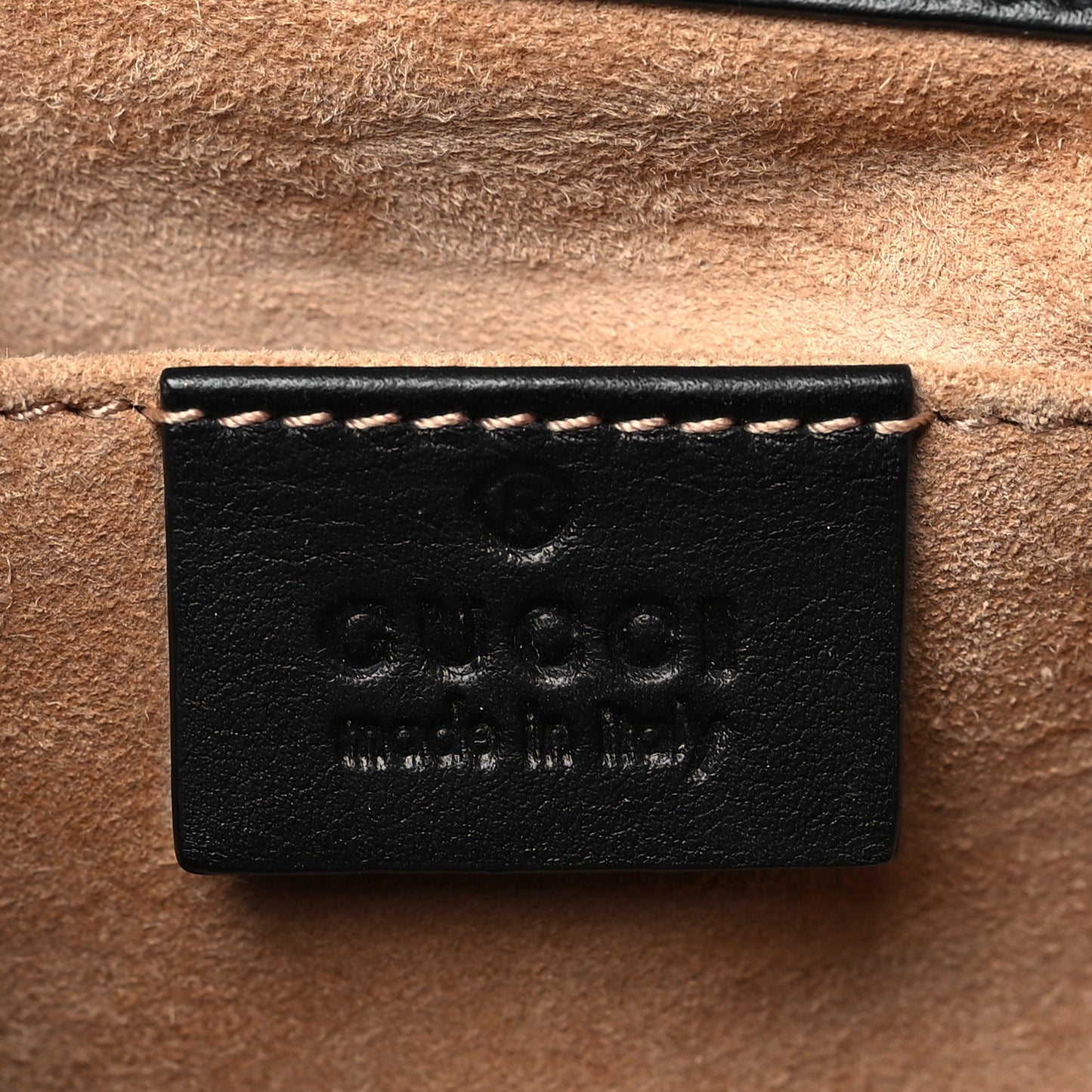 Calfskin Studded Small Padlock Shoulder Bag Black