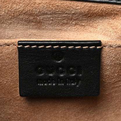 Gucci Calfskin Studded Small Padlock Shoulder Bag Black 5 of 9