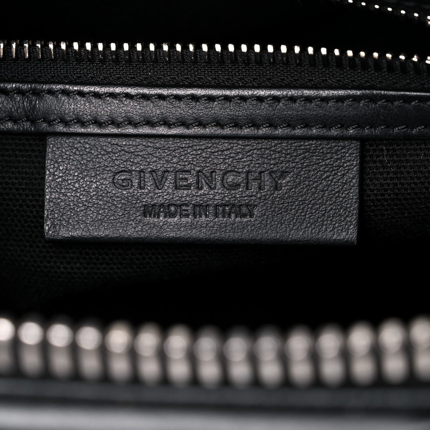 Givenchy Calfskin Mini Lilies Print Mini Antigona Black 6 of 11