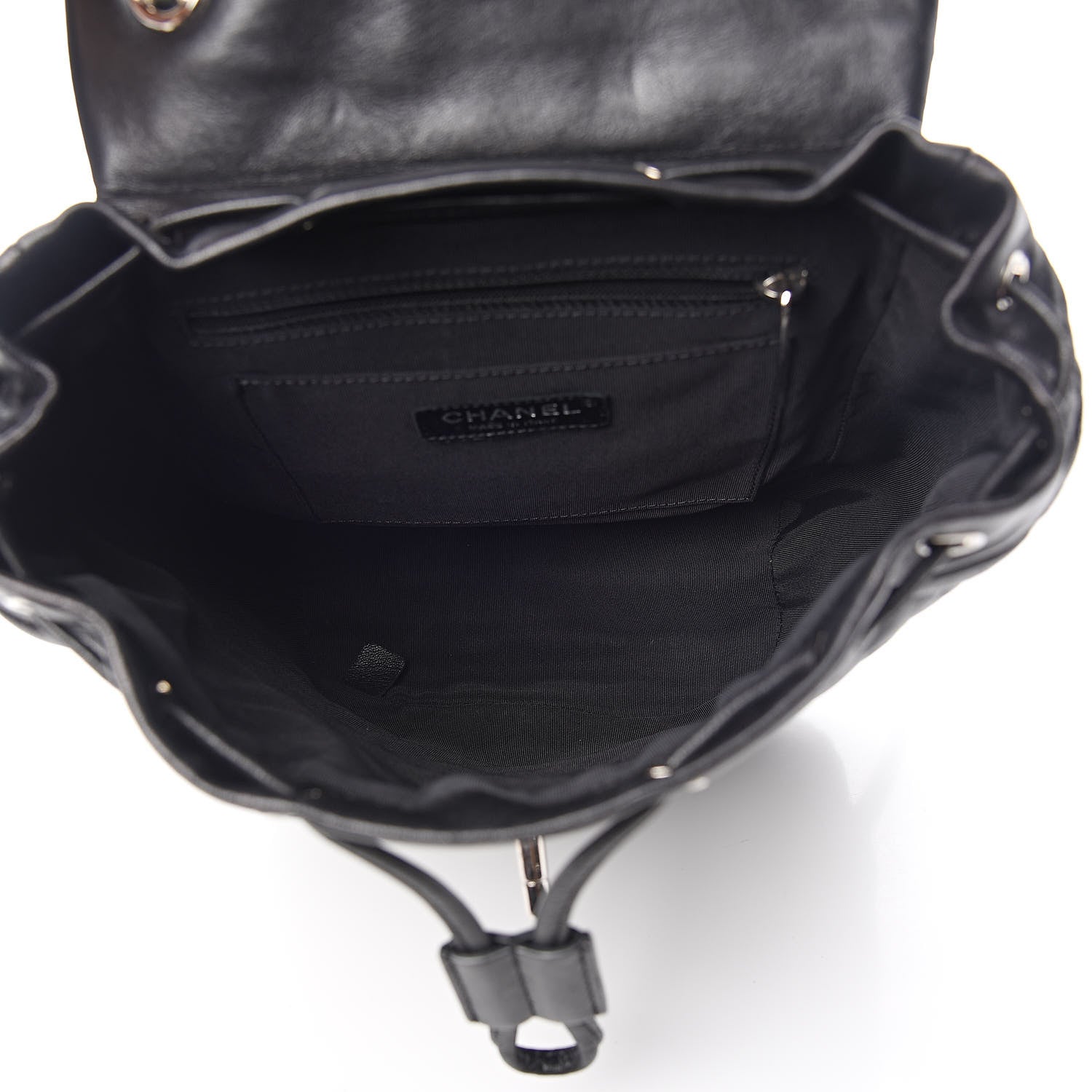 Chanel Lambskin Quilted Small Urban Spirit Backpack Black 5 of 10