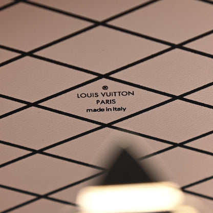 Louis Vuitton Calfskin Catogram Petite Boite Chapeau Tan 7 of 9