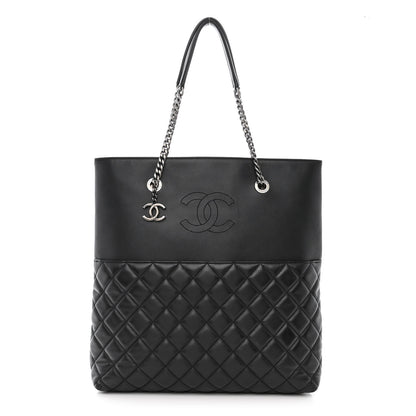 Chanel Lambskin Quilted Urban Delight Tote Black 1 of 10