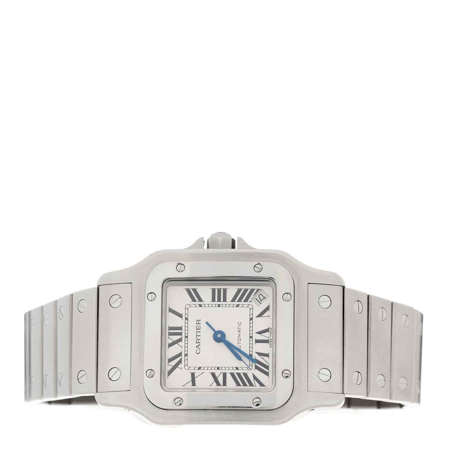 Cartier Stainless Steel 32mm Santos de Cartier Galbee Automatic Watch 2 of 4