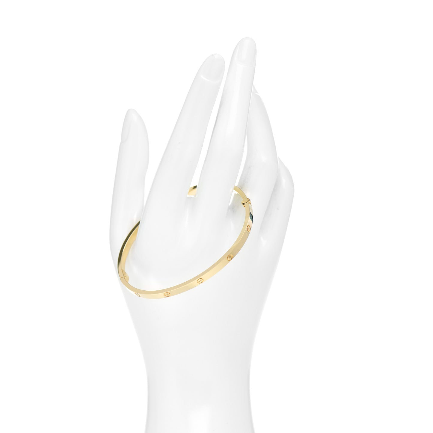 18K Yellow Gold Small LOVE Bracelet 19