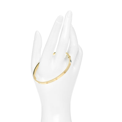 Cartier 18K Yellow Gold Small LOVE Bracelet 19 2 of 4