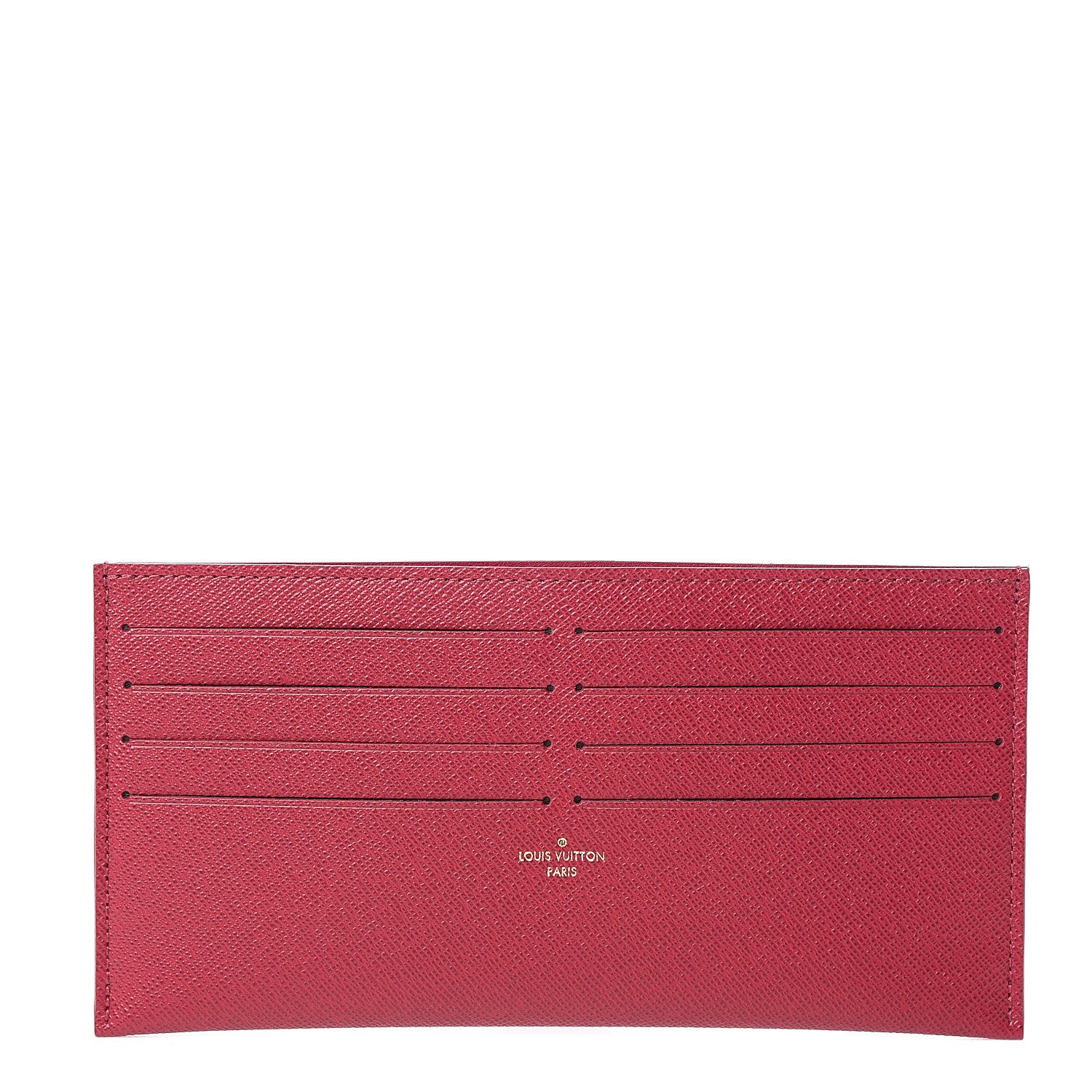 Louis Vuitton Calfskin Felicie Card Holder Insert Fuchsia 1 of 5