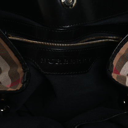 Burberry House Check Canterbury Tote Black 6 of 13