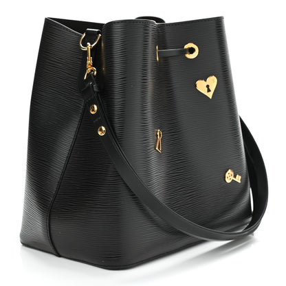 Louis Vuitton Epi Love Lock NeoNoe Black 3 of 12