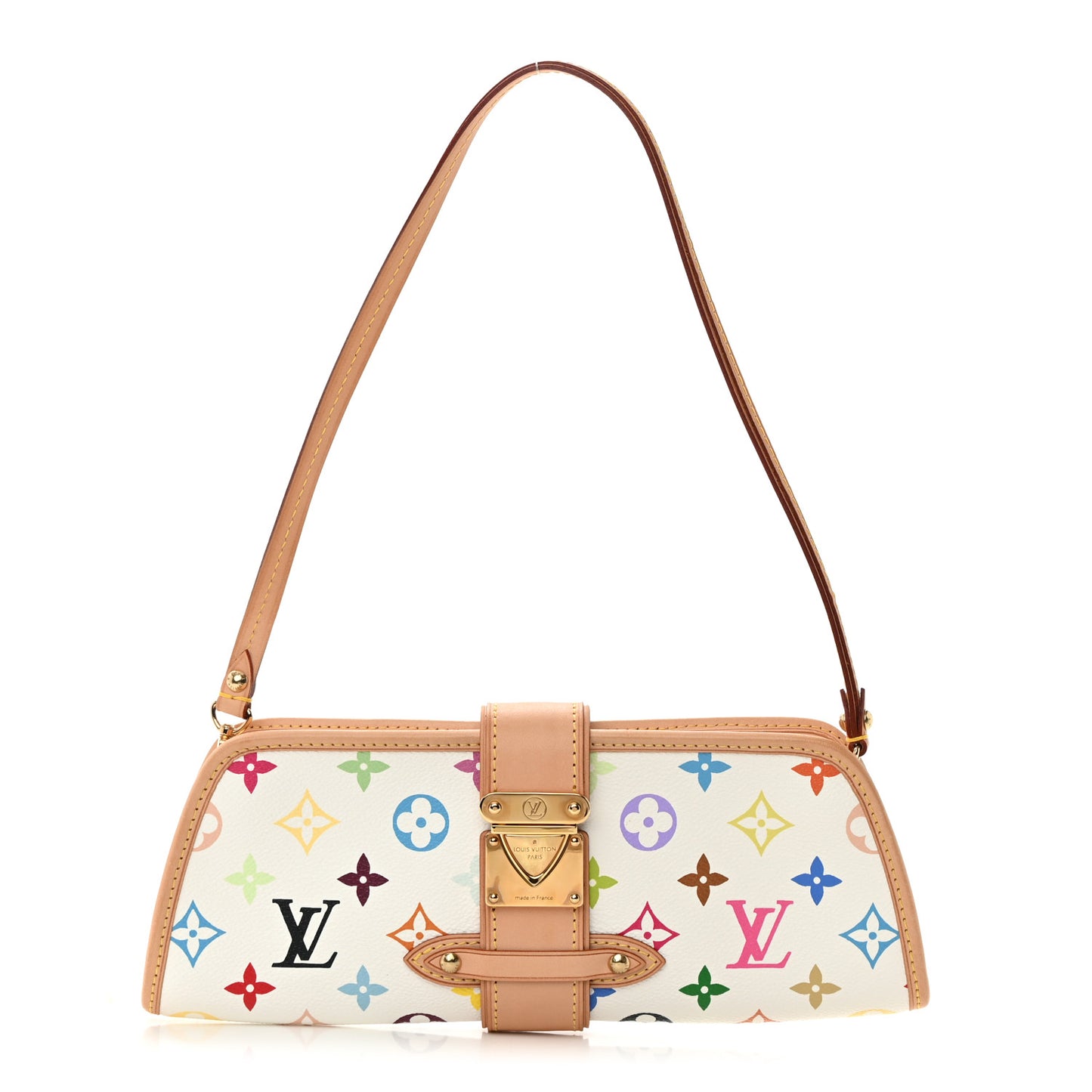 Monogram Multicolor Shirley White