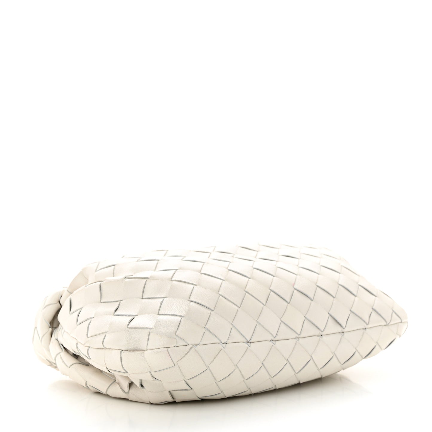 Patent Nappa Intrecciato Mini Jodie White