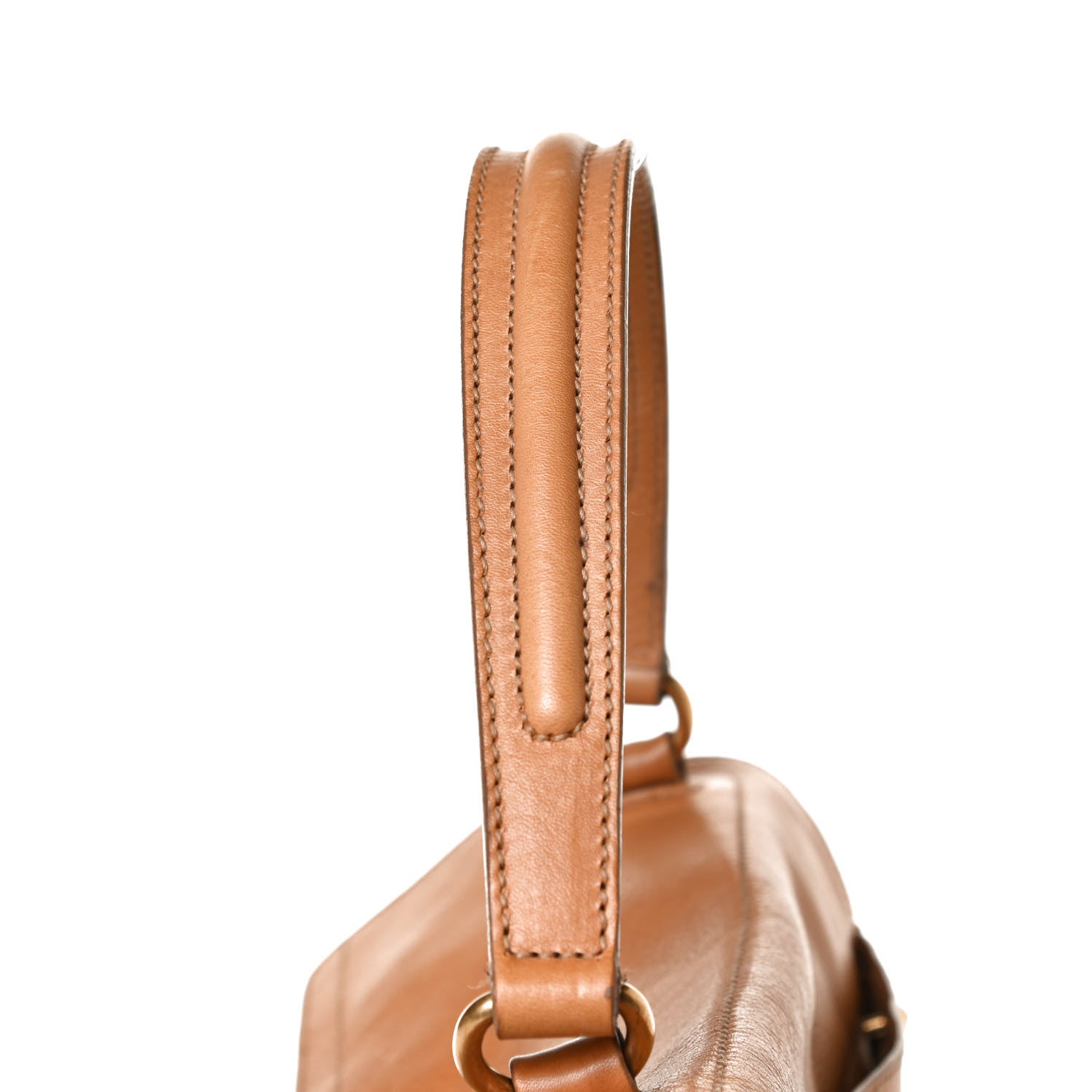 Saint Laurent Calfskin Suede Medium Muse Two Brown 19 of 20