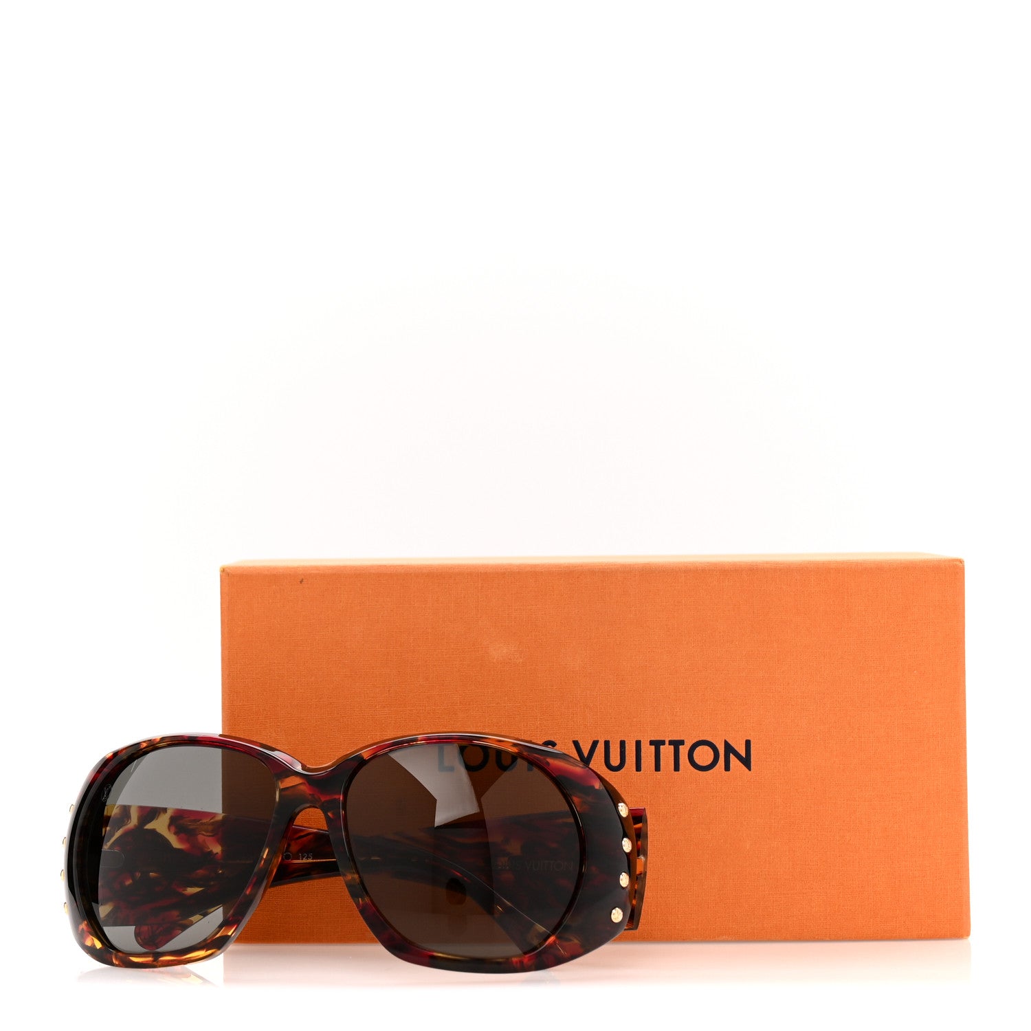 Louis Vuitton Acetate Studded Sunglasses Z1035U Dark Tortoise 8 of 8