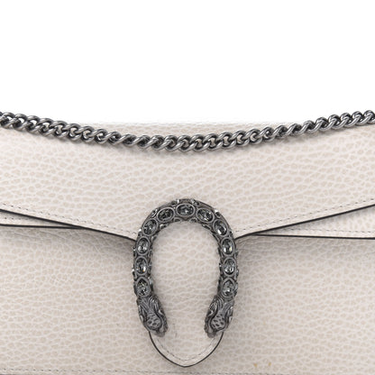 Gucci Dollar Calfskin Crystal Super Mini Dionysus Shoulder Bag Mystic White Black Diamond 13 of 14