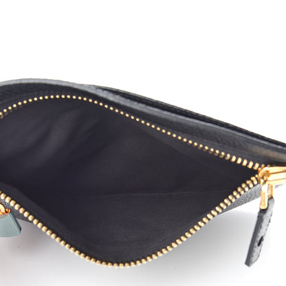 Tom Ford Calfskin Alix Clutch Black 5 of 7