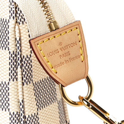 Louis Vuitton Damier Azur Pochette Accessories NM 7 of 11