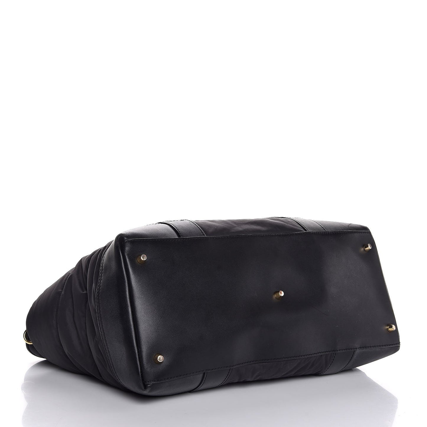 Nylon Large Olympia Diaper Bag Black