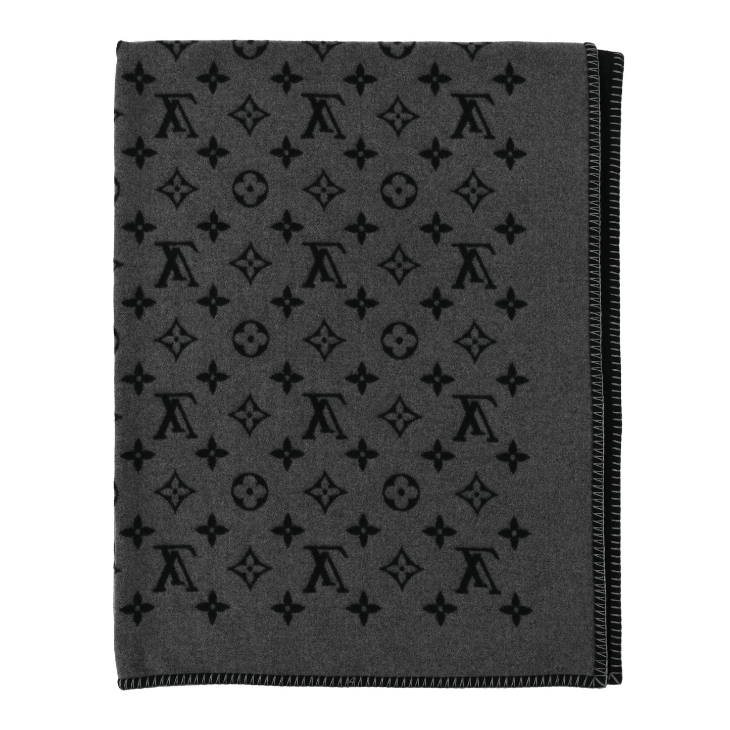 Wool Monogram Eclipse Blanket