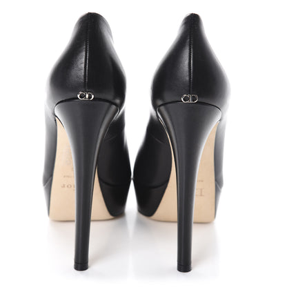 Christian Dior Calfskin Miss Dior Pumps 40 Black 5 of 9