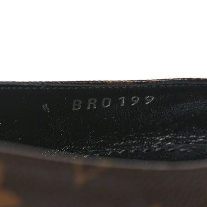 Louis Vuitton Patent Monogram Cherie Slingback Ballerina Flats 36 8 of 8
