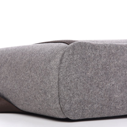 Hermes Felt Sac De Pansage Groom Bag Acier 7 of 13