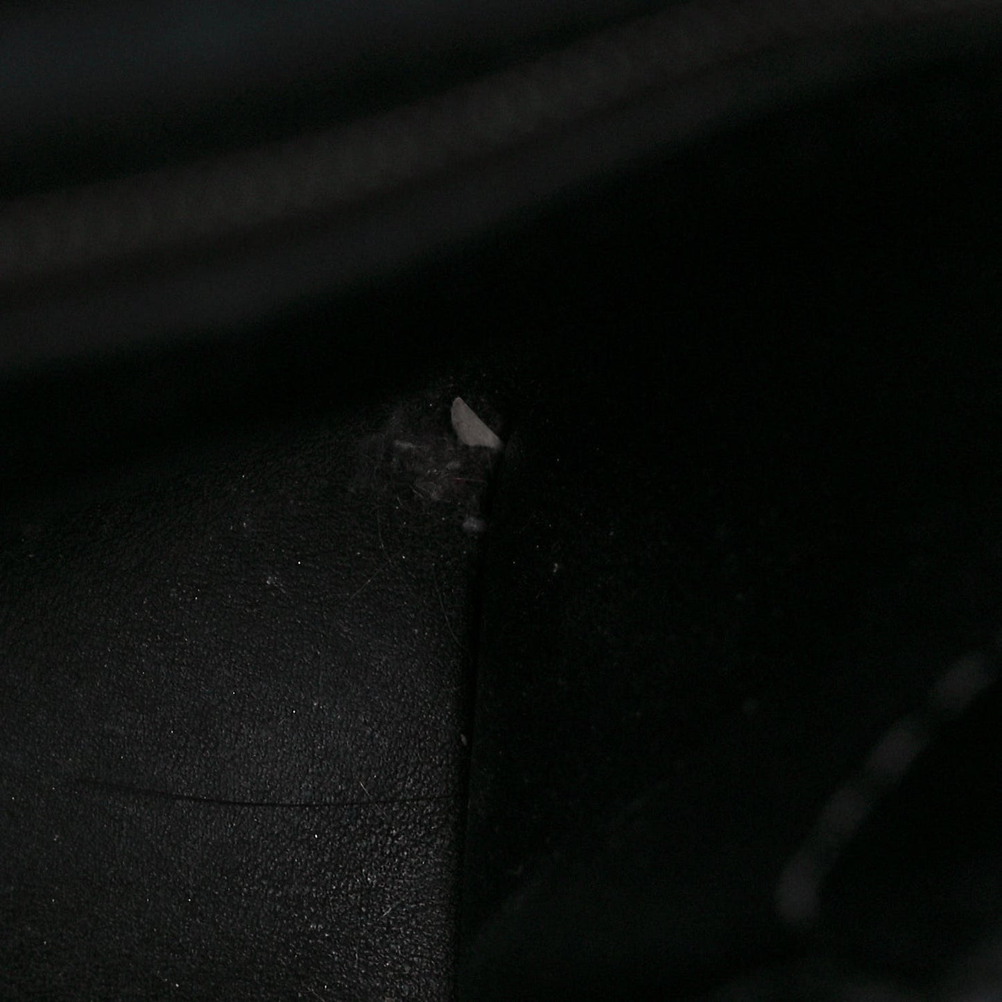 Smooth Calfskin Crystal Flowers Capucines BB Black