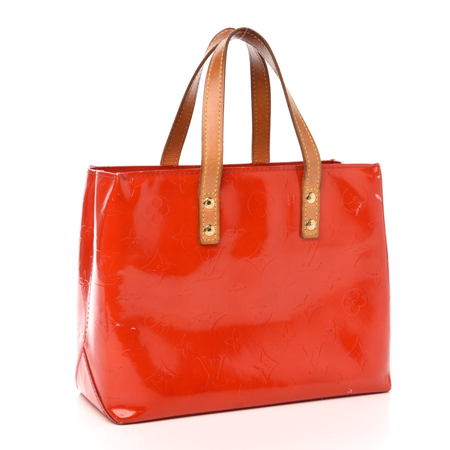 Louis Vuitton Vernis Reade PM Rouge 3 of 17