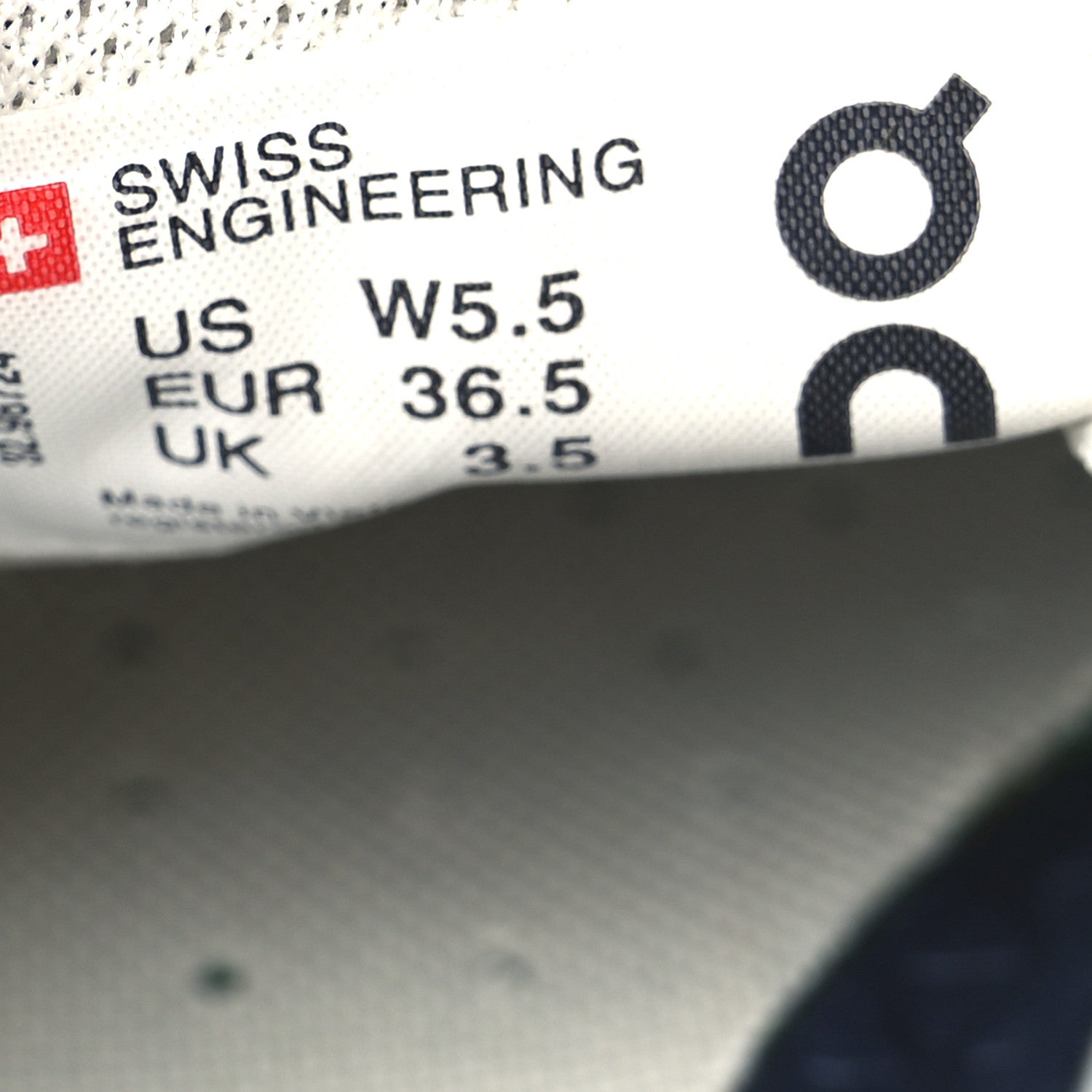 Loewe X ON Canvas Mesh Star Print Cloudventure Sneakers 35.5 Space Blue 9 of 10