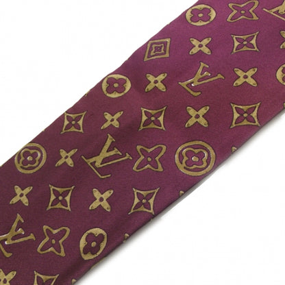 Louis Vuitton Silk Monogram Map Bandeau 3 of 6