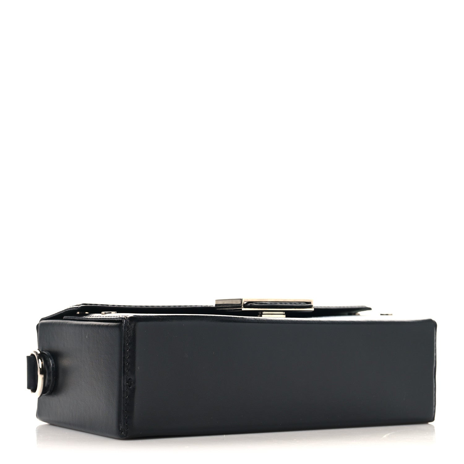 Fendi X MARC JACOBS Nappa Logo Baguette Soft Trunk Bag Black 4 of 9