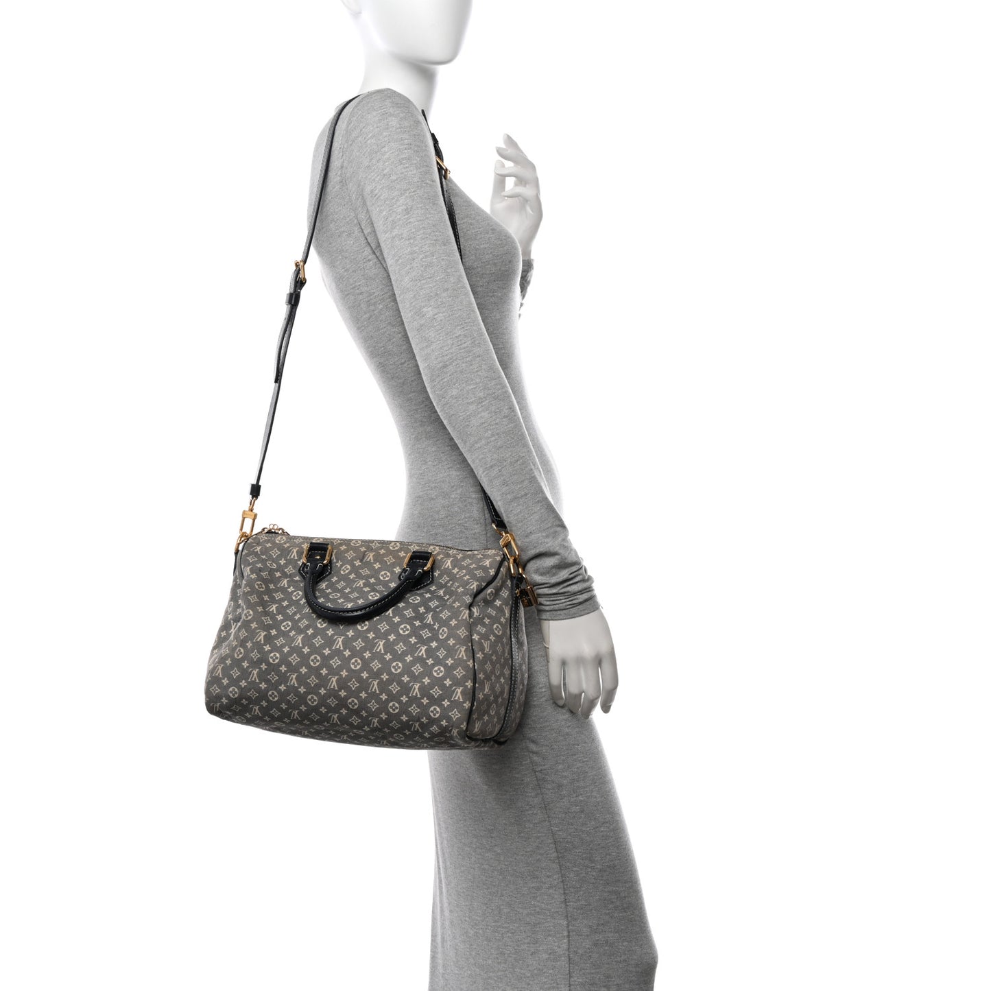 Monogram Idylle Speedy Bandouliere 30 Encre