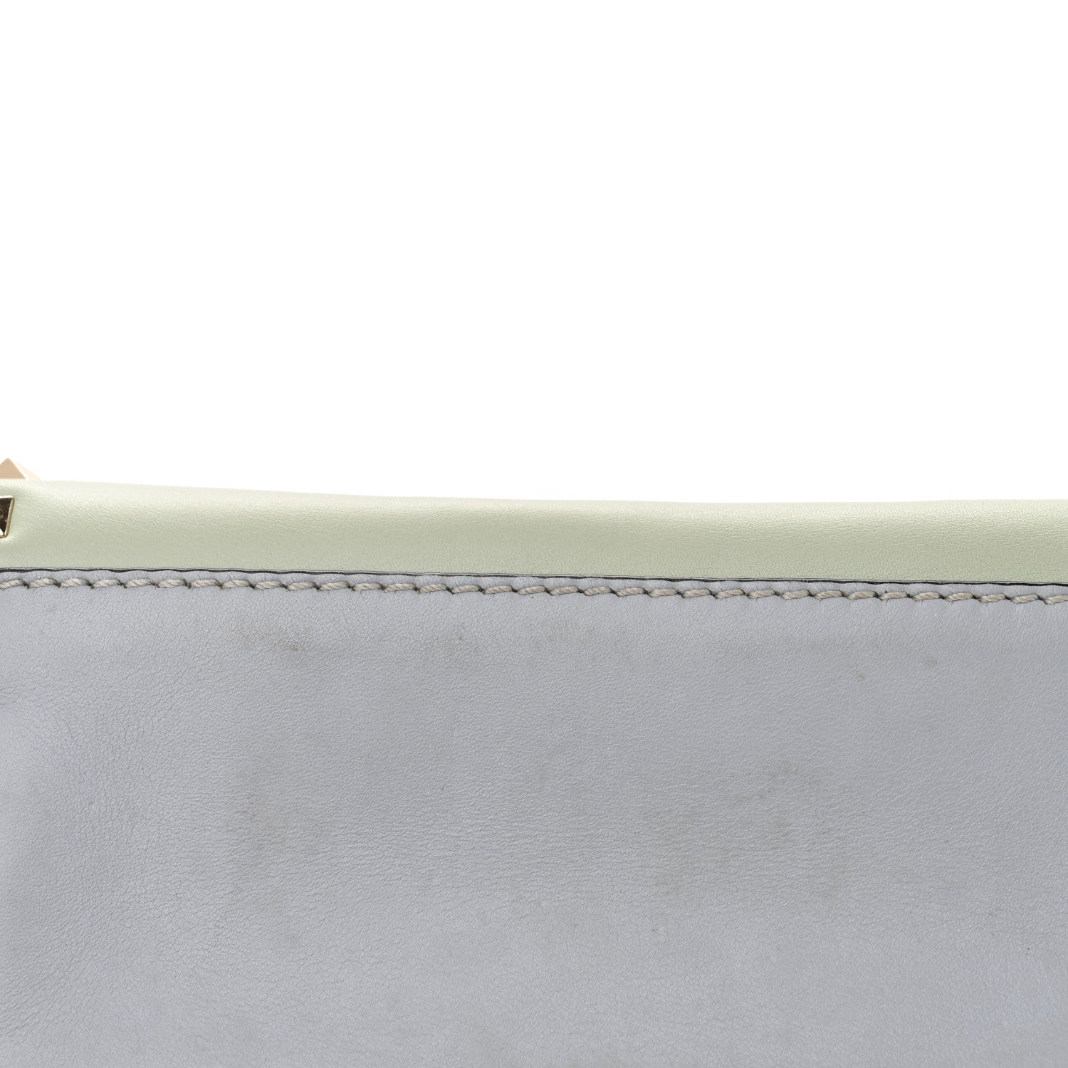 Valentino Garavani Vitello Watercolor Mini Rockstud Double Handle Tote Rose 10 of 13