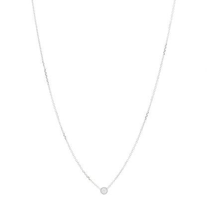 Cartier 18K White Gold Diamond XS D'Amour Pendant Necklace 1 of 5