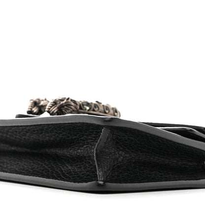 Gucci Dollar Calfskin Crystal Super Mini Dionysus Shoulder Bag Black 9 of 12
