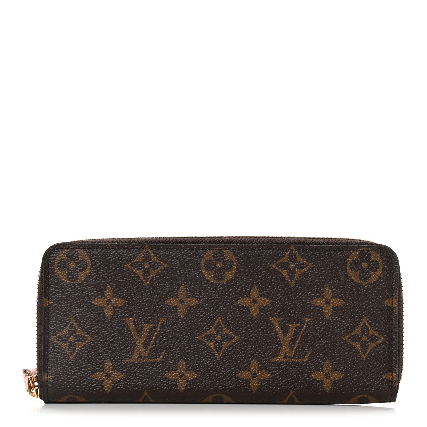 Louis Vuitton Monogram Clemence Wallet Rose Ballerine 1 of 6