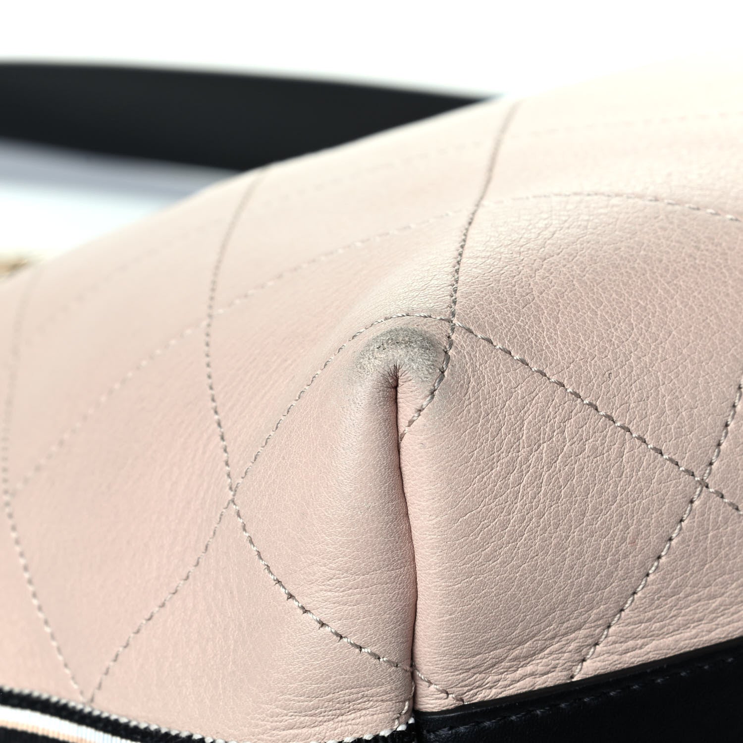 Chanel Calfskin Stitched Large Button Up Hobo Beige 6 of 8
