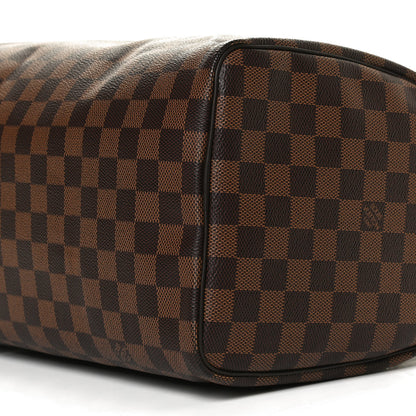 Louis Vuitton Damier Ebene Speedy 30 10 of 12