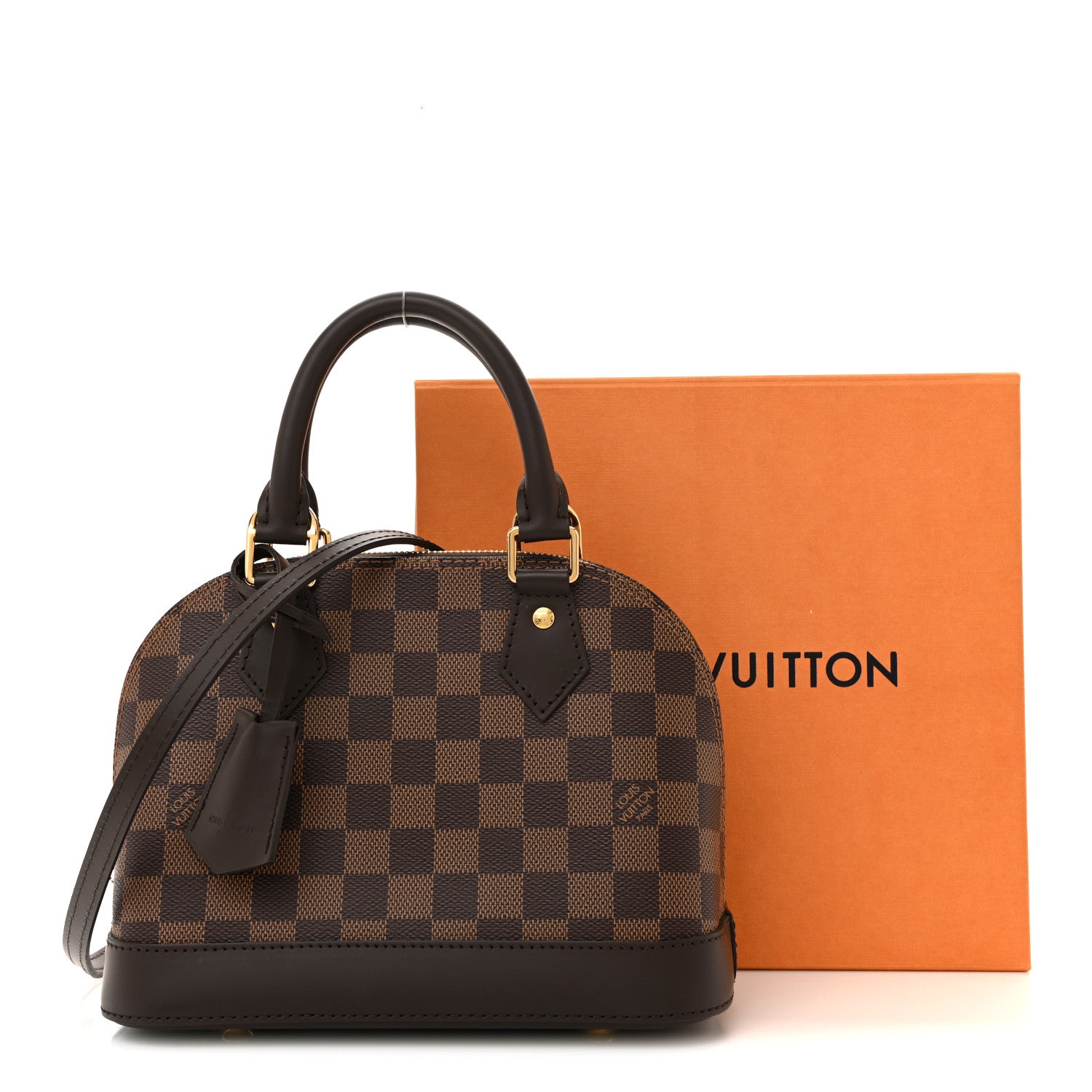 Louis Vuitton Damier Ebene Alma BB 12 of 12