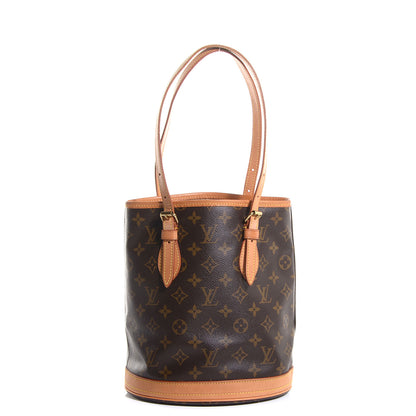 Louis Vuitton Monogram Petit Bucket 23 1 of 9