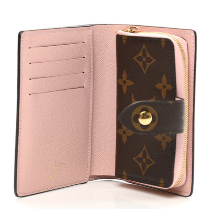 Louis Vuitton Monogram Juliette Wallet Rose Ballerine 5 of 10