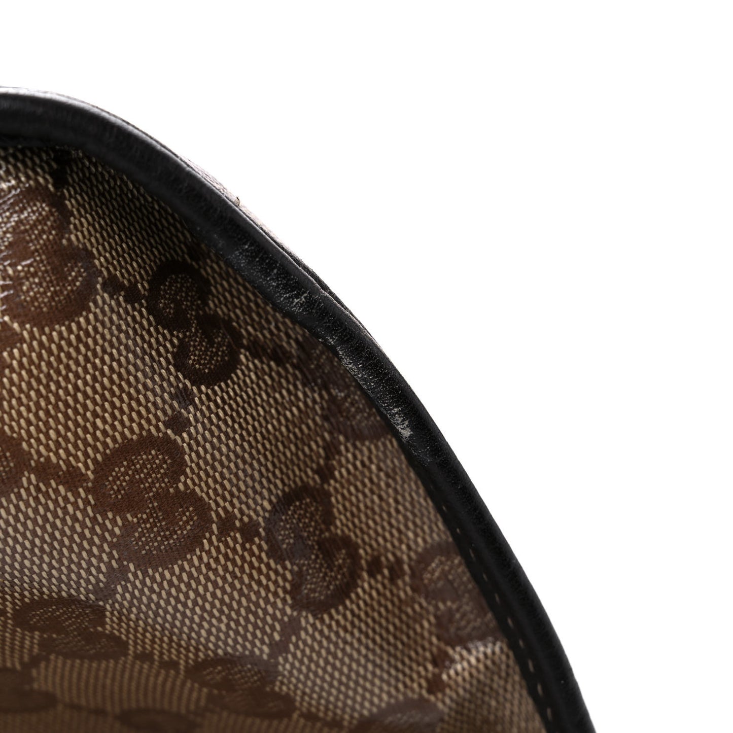 Crystal Monogram Dollar Calfskin Medium Joy Shoulder Bag Beige Ebony Testa Di Moro