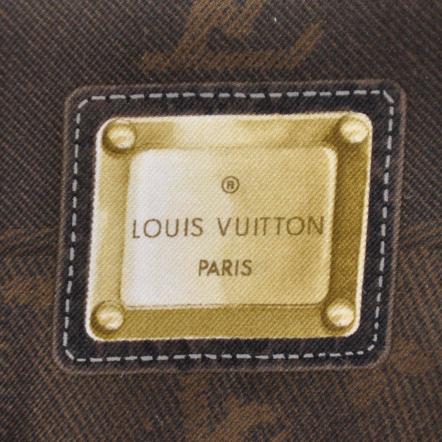 Silk Monogram New Denim Bandeau Ebene