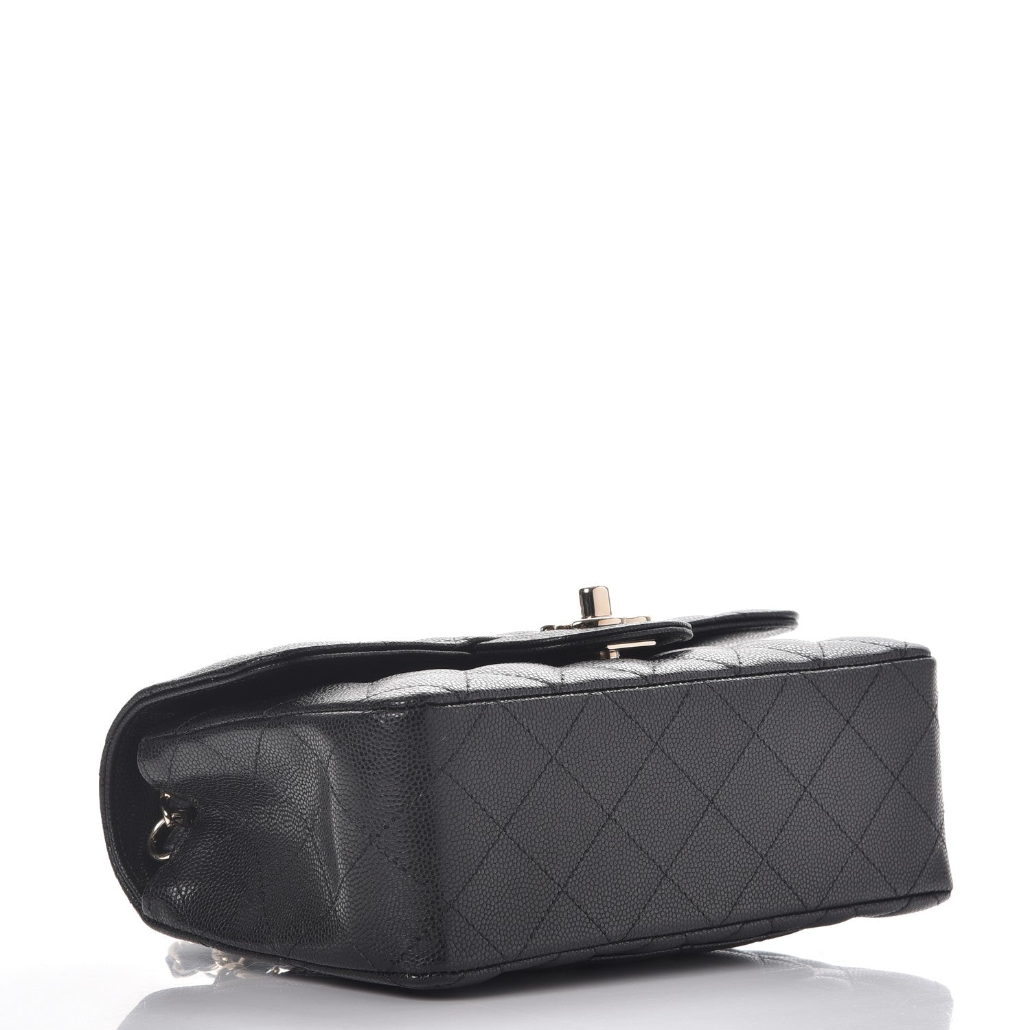 Chanel Caviar Quilted Mini Rectangular Flap Black 4 of 8