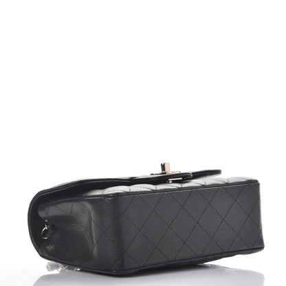 Chanel Caviar Quilted Mini Rectangular Flap Black 4 of 8