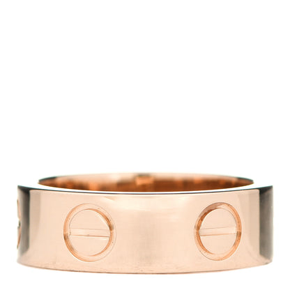 Cartier 18K Pink Gold 5.5mm LOVE Ring 47 4 3 of 5