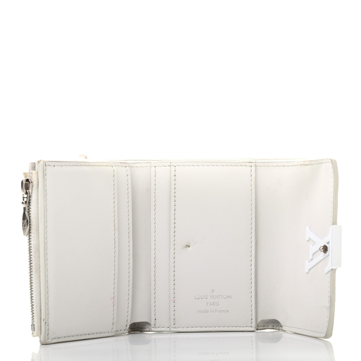 Louis Vuitton Taurillon Capucines XS Wallet White 5 of 15
