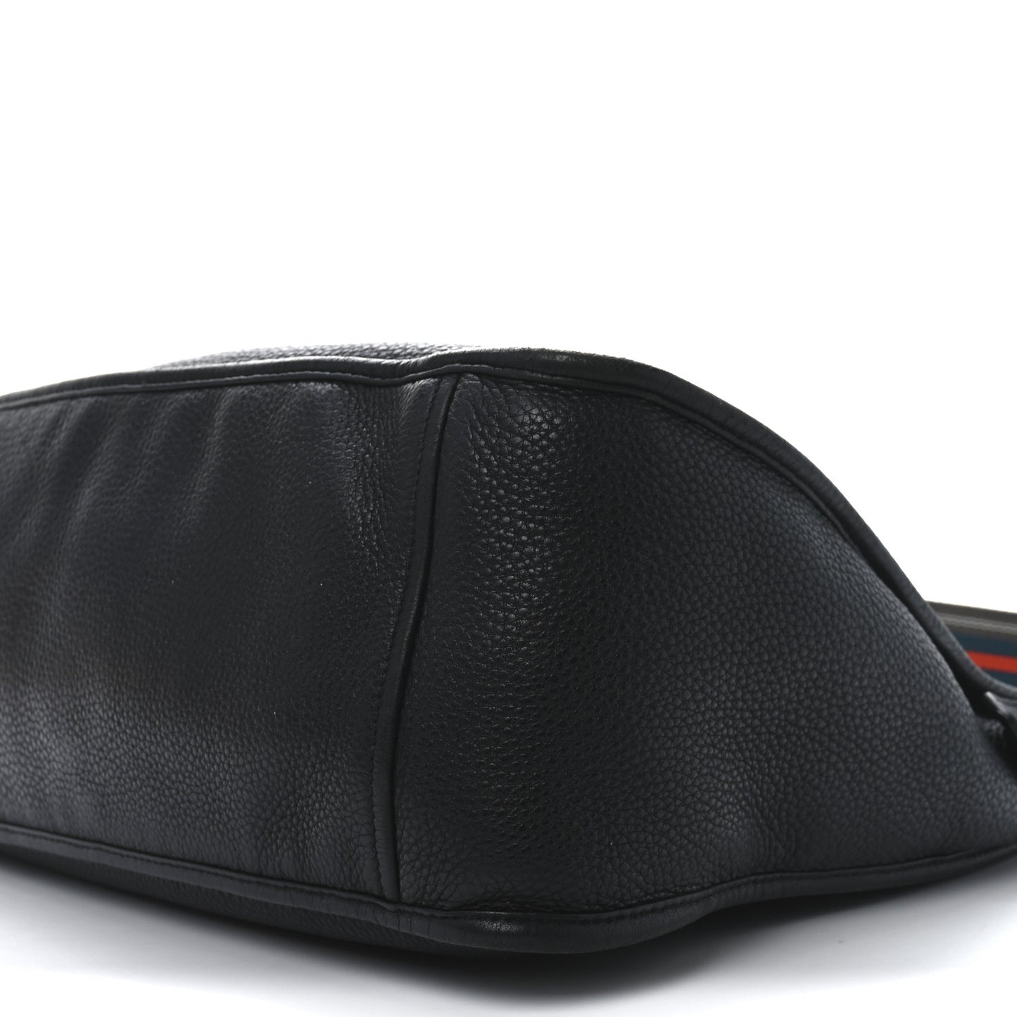 Vitello Daino Hobo Messenger Bag Black